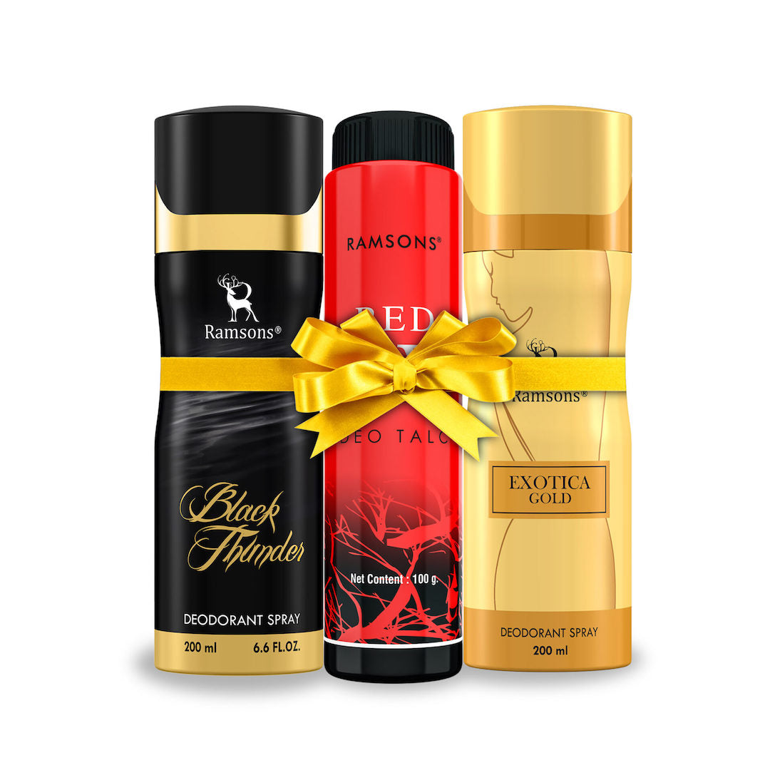 Exotica Gold Red Zx Black Thunder Combo Pack