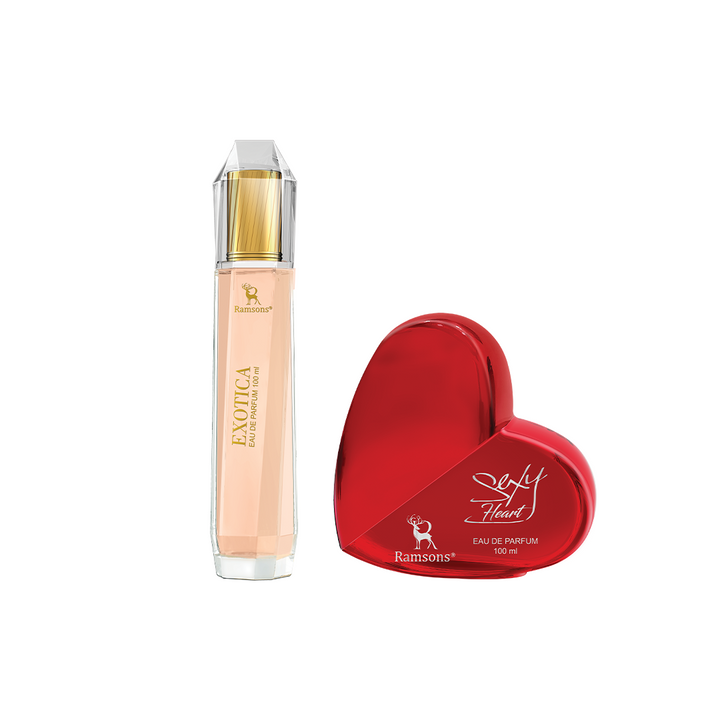 Exotica & Sexy Heart Parfum Combo Pack - 2 x 100ML