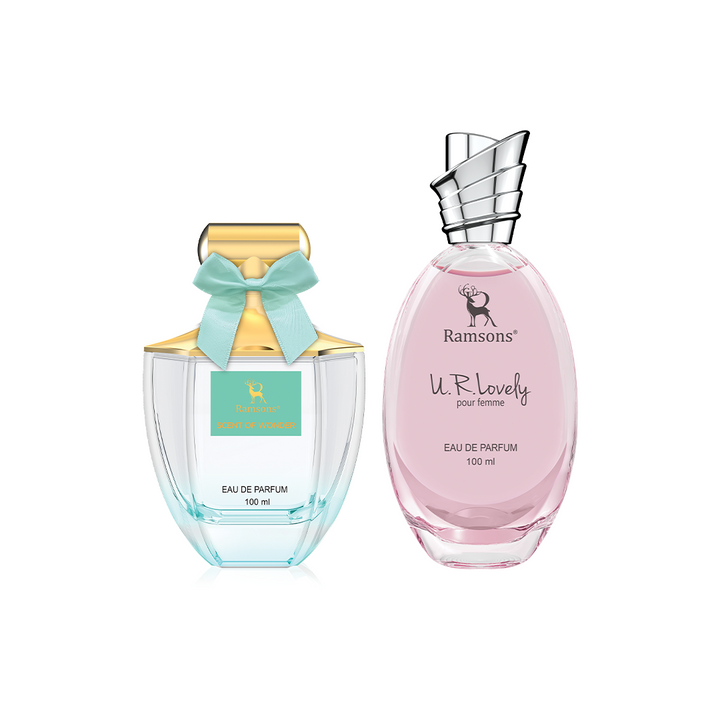 Scent of Wonder 100ML & U.R. Lovely Parfum Combo Pack - 2 x 100ML