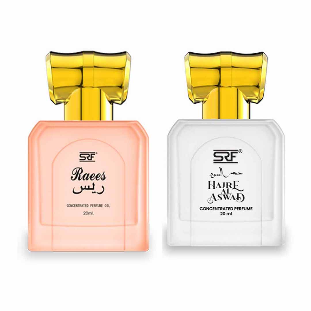 SRF Raees & Hajre Al Aswad Concentrated Perfume Oil