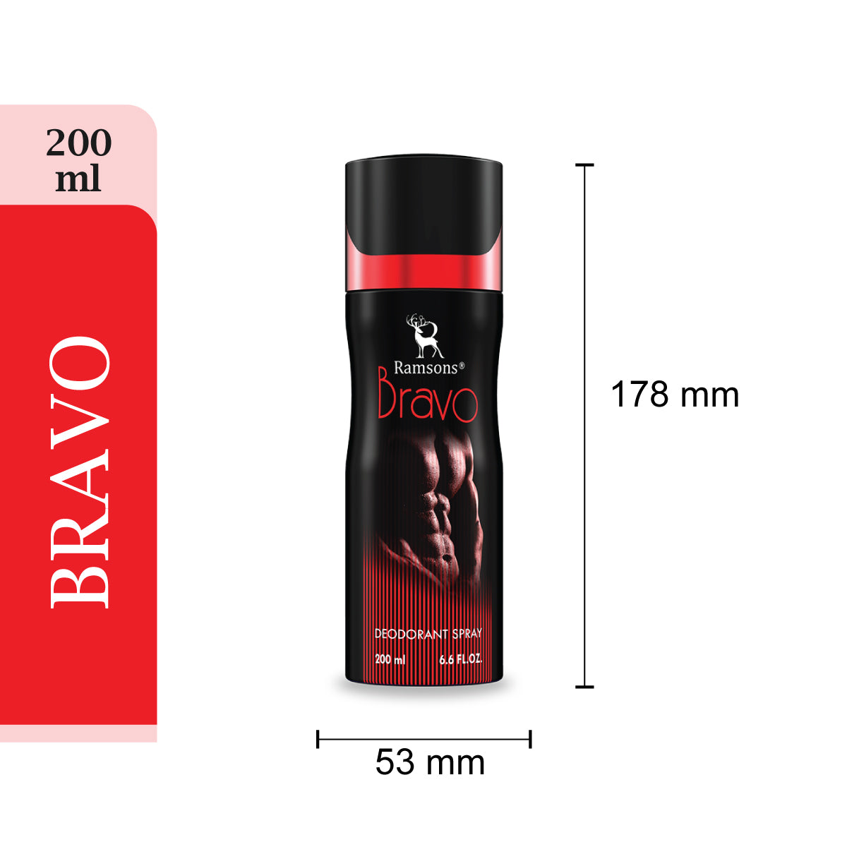 BRAVO Deodorant Spray