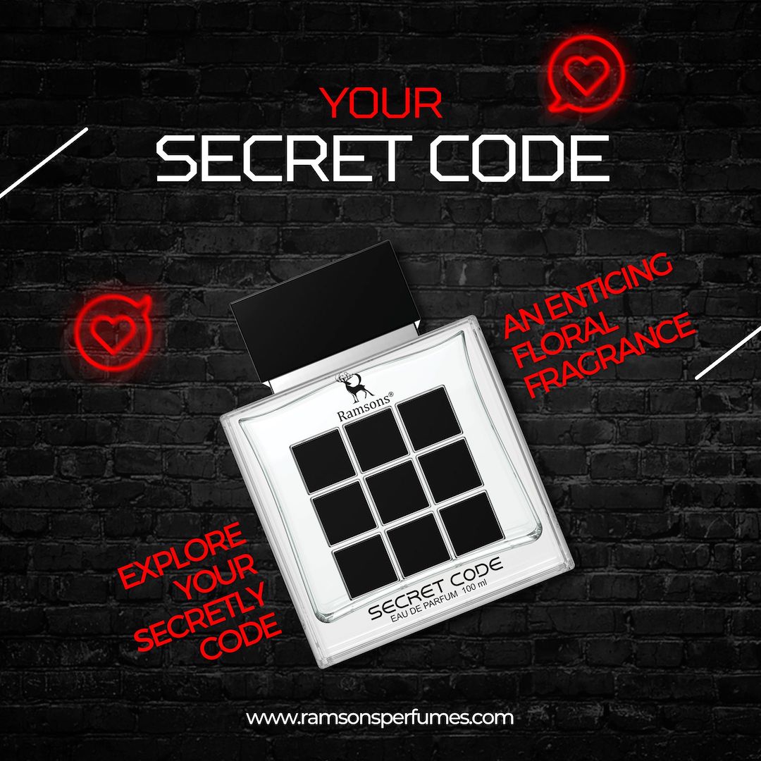 Secret Code - Eau De Parfum - 100ML – Ramsons Perfumes