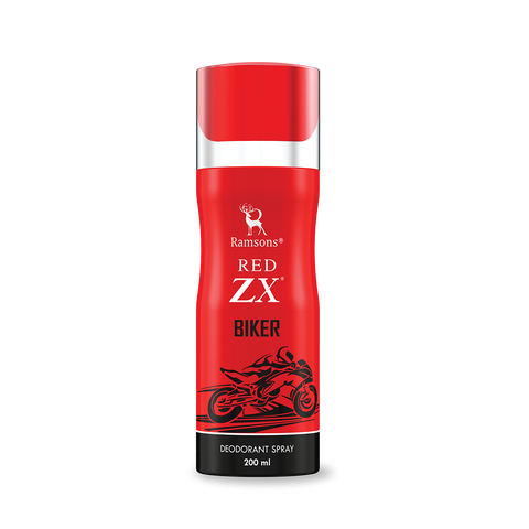 RED ZX BIKER Deodorant Spray