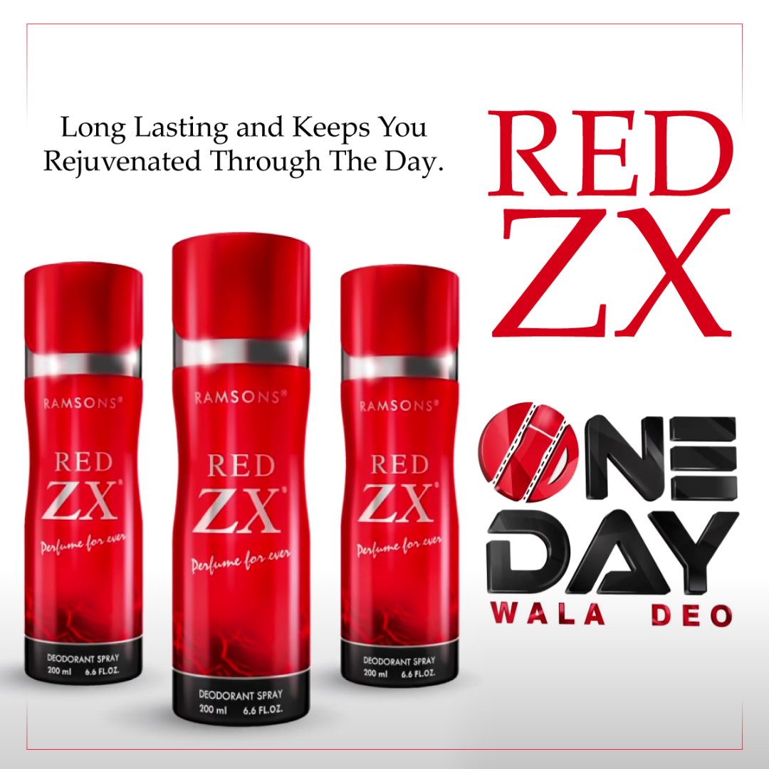 Red Zx Deodorant Spray