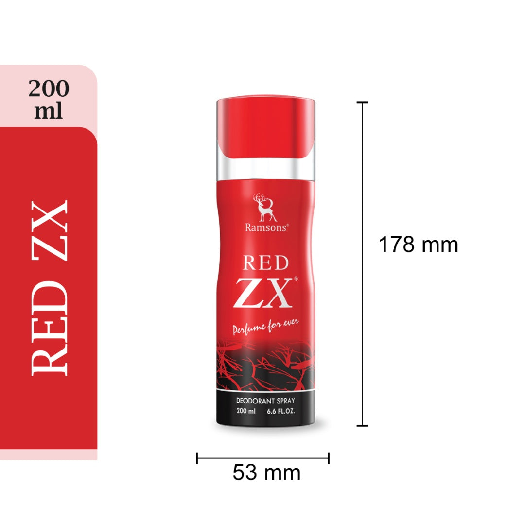 Red Zx - Deodorant Spray - 200ML