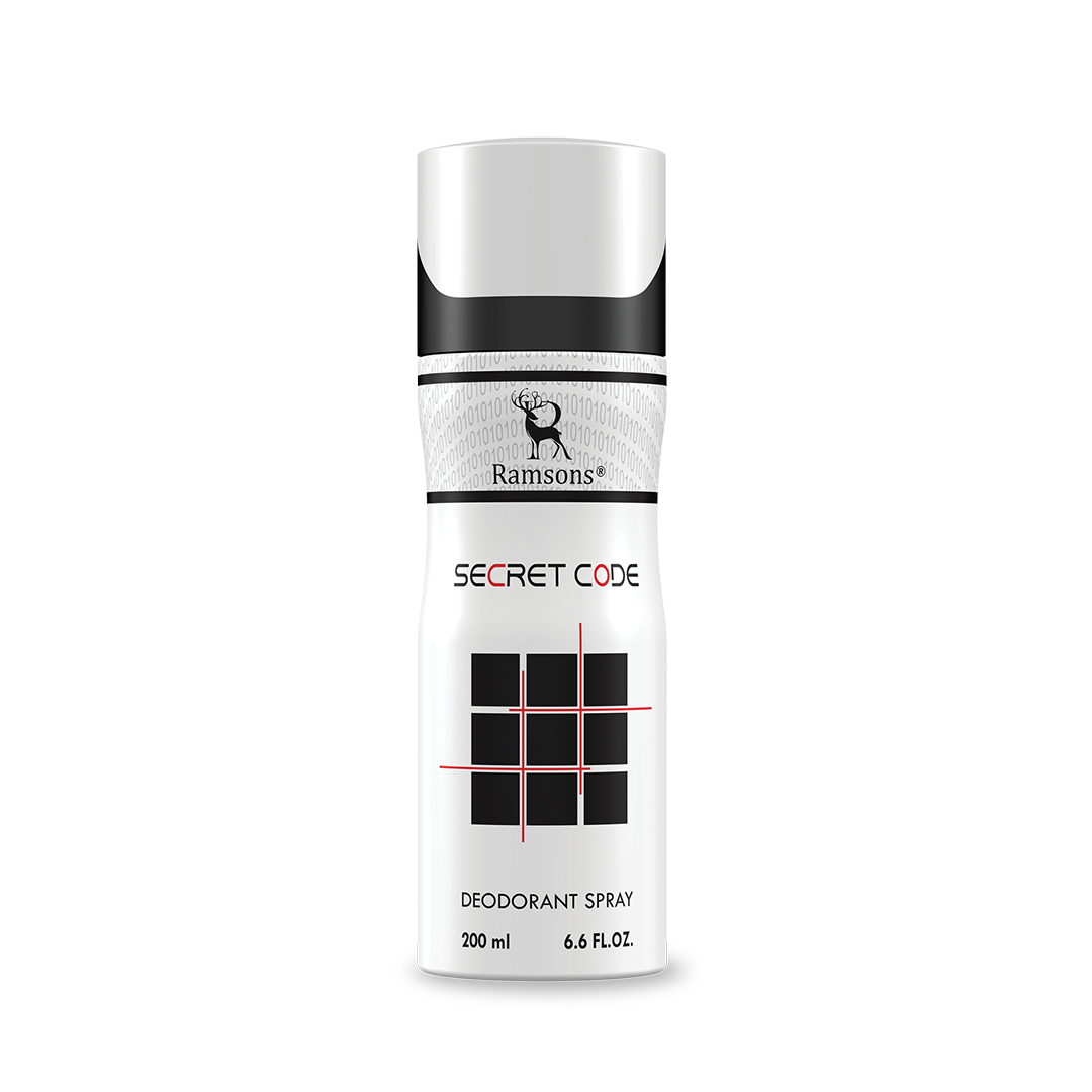 Secret Code - Deodorant Spray - 200ML – Ramsons Perfumes